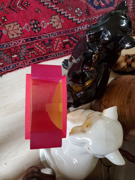 VINTAGE CERAMIC PORCELAIN WHITE🤍 PANTHER SCULPTURE/ STATUE ~ MISC