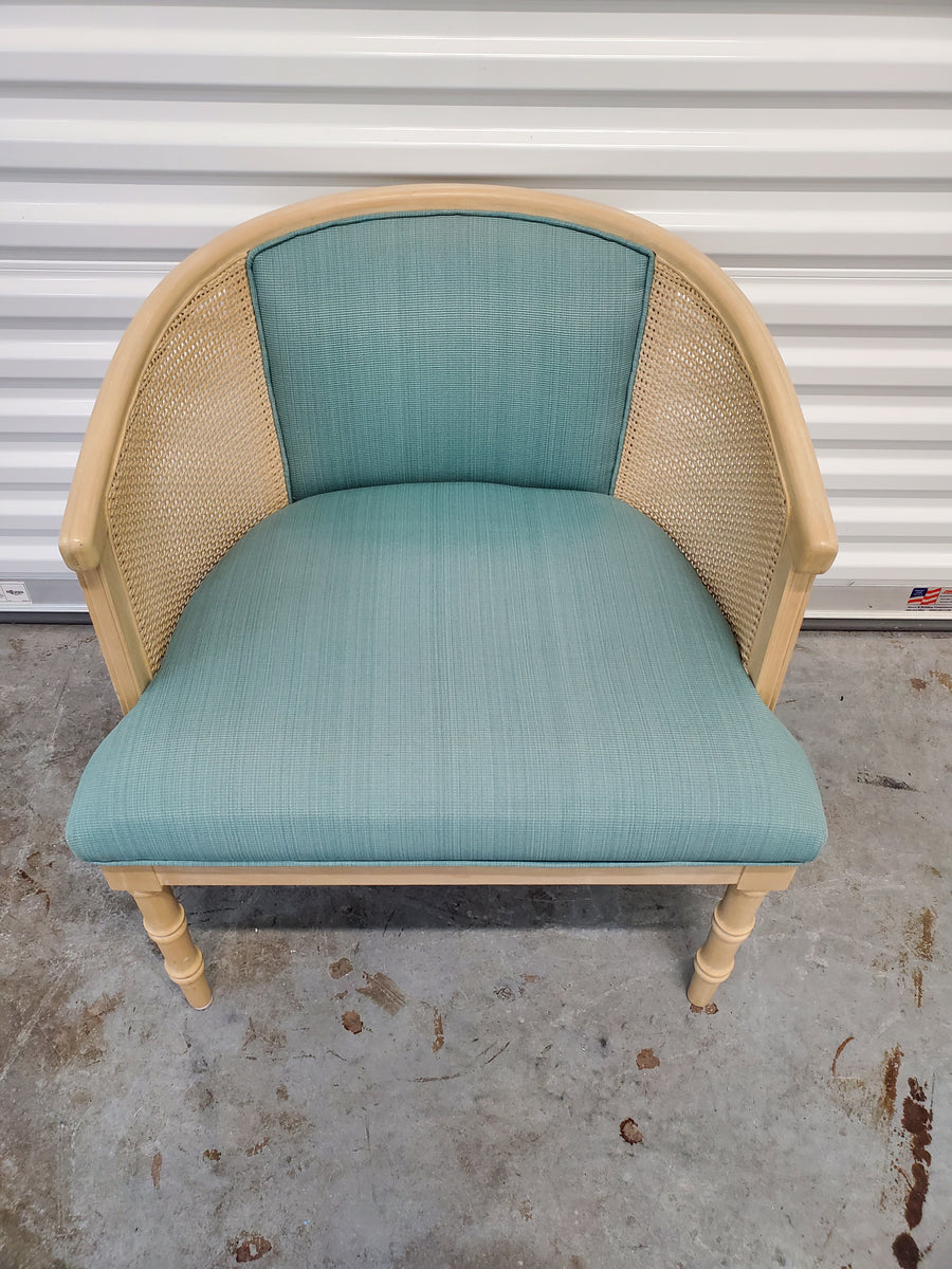 Bamboo deals barrel chair