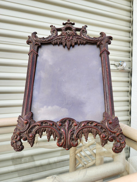 VINTAGE SYROCO WOOD PAGODA MIRROR/ PICTURE FRAMES ~ ART (2 AVAILABLE) ~ MISC