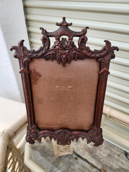 VINTAGE SYROCO WOOD PAGODA MIRROR/ PICTURE FRAMES ~ ART (2 AVAILABLE) ~ MISC