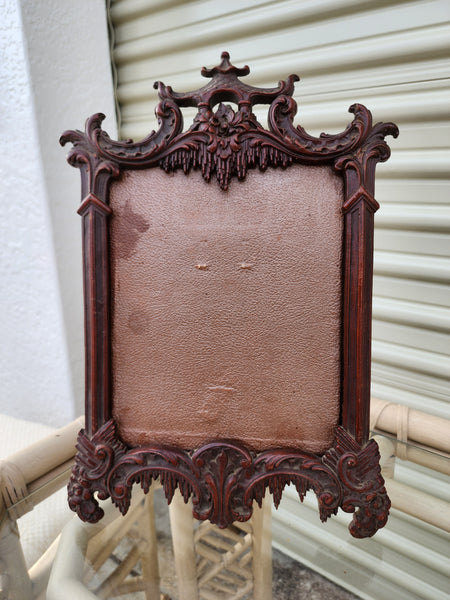 VINTAGE SYROCO WOOD PAGODA MIRROR/ PICTURE FRAMES ~ ART (2 AVAILABLE) ~ MISC