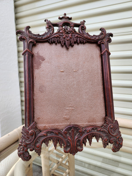 VINTAGE SYROCO WOOD PAGODA MIRROR/ PICTURE FRAMES ~ ART (2 AVAILABLE) ~ MISC