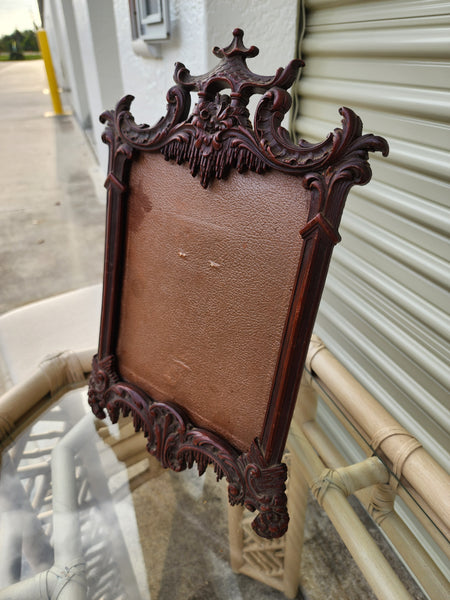 VINTAGE SYROCO WOOD PAGODA MIRROR/ PICTURE FRAMES ~ ART (2 AVAILABLE) ~ MISC