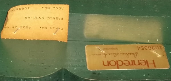 VINTAGE HENREDON FAUX MALACHITE CHINOISERIE MING WATERFALL DINING SET WITH SIX CANE DINING CHAIRS