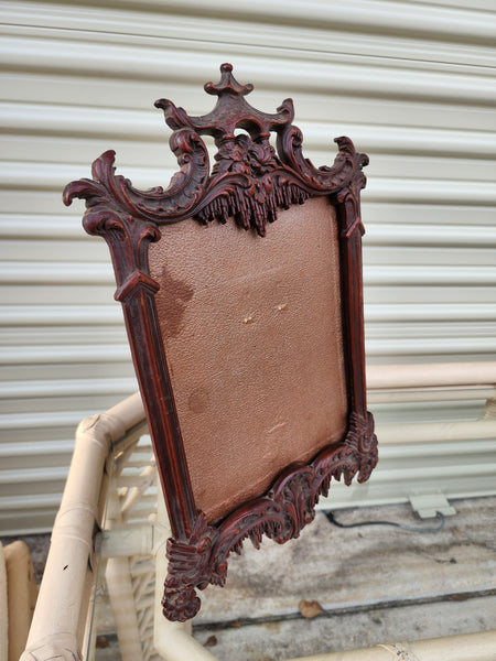 VINTAGE SYROCO WOOD PAGODA MIRROR/ PICTURE FRAMES ~ ART (2 AVAILABLE) ~ MISC