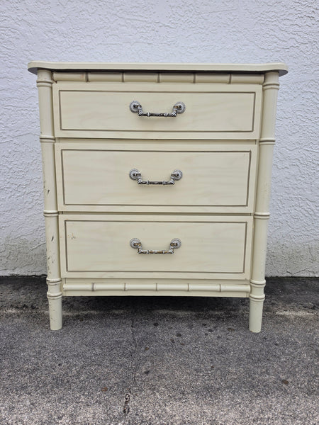 VINTAGE HENRY LINK BALI HAI REPLICA FAUX BAMBOO BACHELORS CHEST