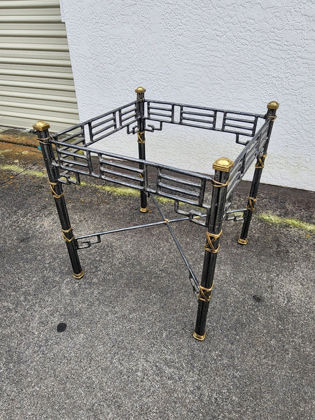 VINTAGE MAITLAND-SMITH CHINOISERIE FRETWORK END TABLE