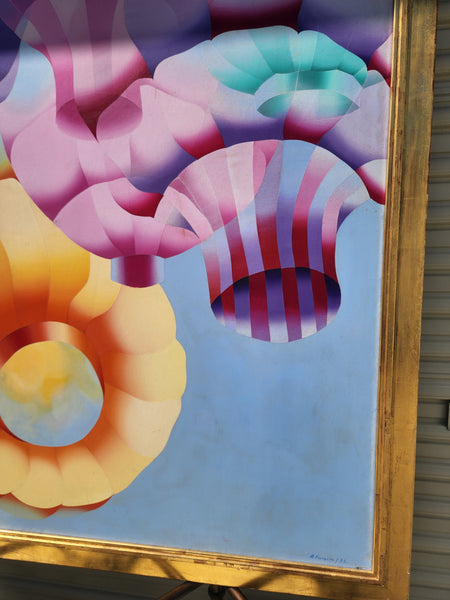 VINTAGE HOT AIR BALLOON ART ~ MISC