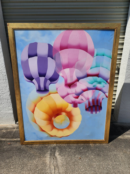 VINTAGE HOT AIR BALLOON ART ~ MISC