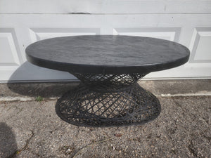 VINTAGE RUSSELL WOODARD SPUN FIBERGLASS COFFEE TABLE