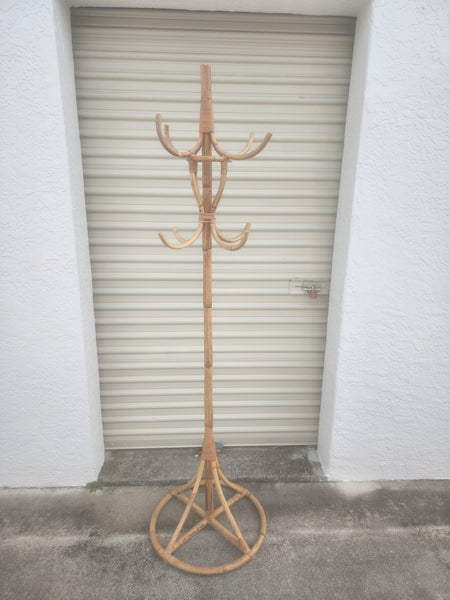 VINTAGE BAMBOO PAGODA COAT/HAT RACK ~ MISC