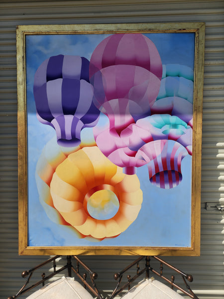 VINTAGE HOT AIR BALLOON ART ~ MISC