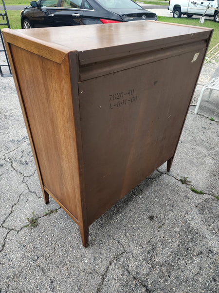 VINTAGE MID CENTURY MODERN BROYHILL PREMIER TALLBOY DRESSER