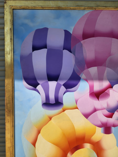 VINTAGE HOT AIR BALLOON ART ~ MISC