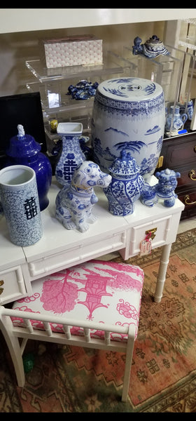 DIANE BLUE AND WHITE HAND PAINTED CERAMIC/ PORCELAIN/ STONEWARE TURTLE 💙🐢🐢🤍 TURTLE LIDDED BOX/ TRINKET BOX/ CANDY DISH/ CAT DISH/ CANDLE HOLDER ~ MISC