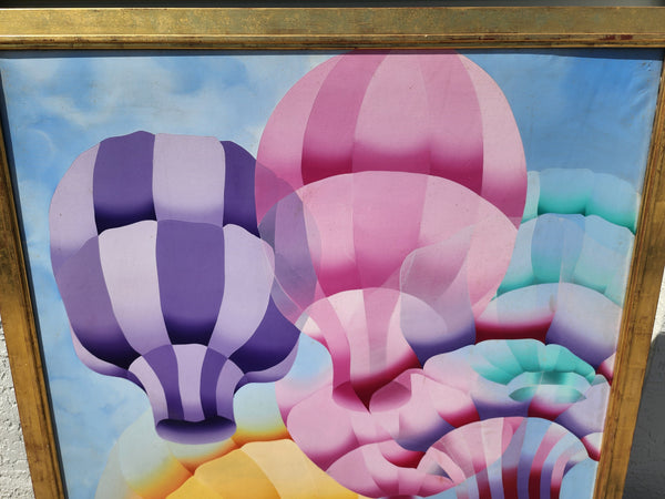 VINTAGE HOT AIR BALLOON ART ~ MISC