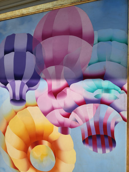 VINTAGE HOT AIR BALLOON ART ~ MISC