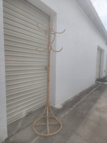 VINTAGE BAMBOO PAGODA COAT/HAT RACK ~ MISC