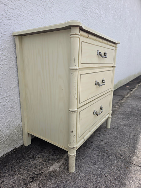 VINTAGE HENRY LINK BALI HAI REPLICA FAUX BAMBOO BACHELORS CHEST