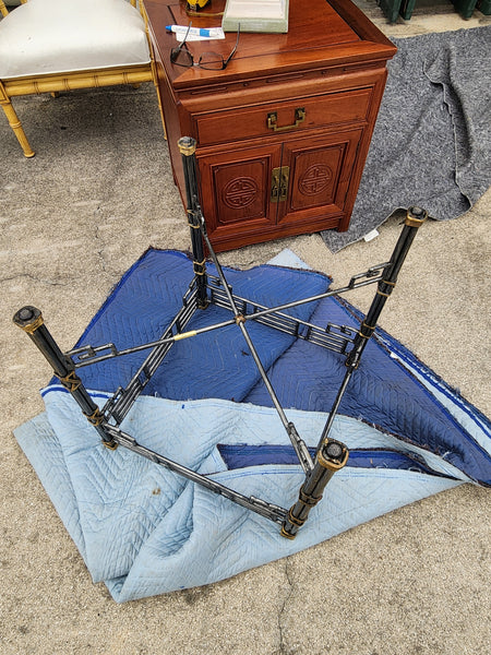 VINTAGE MAITLAND-SMITH CHINOISERIE FRETWORK END TABLE