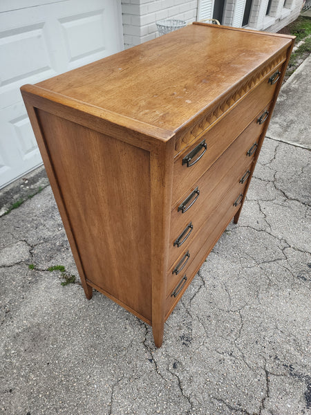 VINTAGE MID CENTURY MODERN BROYHILL PREMIER TALLBOY DRESSER