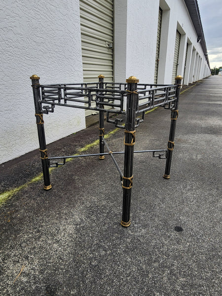 VINTAGE MAITLAND-SMITH CHINOISERIE FRETWORK END TABLE