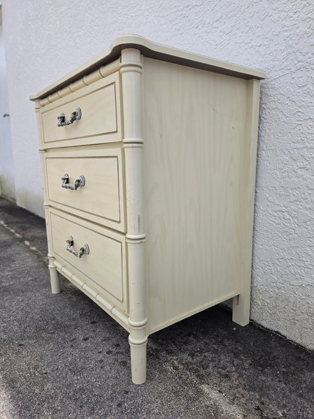 VINTAGE HENRY LINK BALI HAI REPLICA FAUX BAMBOO BACHELORS CHEST