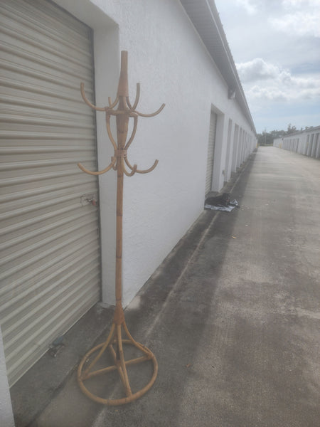 VINTAGE BAMBOO PAGODA COAT/HAT RACK ~ MISC