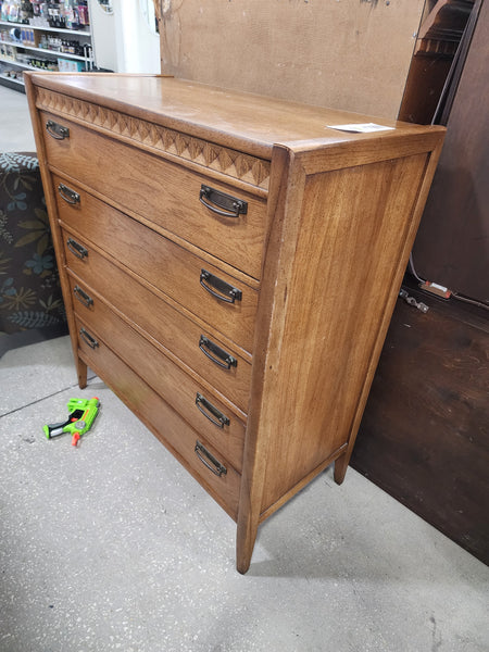 VINTAGE MID CENTURY MODERN BROYHILL PREMIER TALLBOY DRESSER