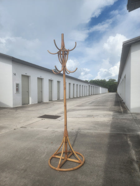 VINTAGE BAMBOO PAGODA COAT/HAT RACK ~ MISC