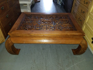 MING CHIPPENDALE COFFEE TABLE