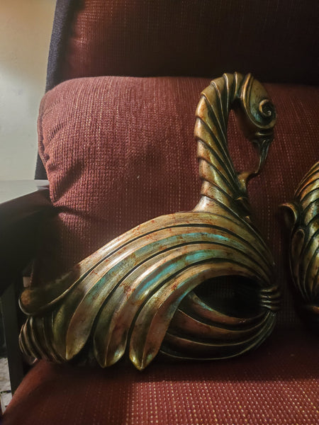 UTTERMOST GOLD SWANS (2) ~ MISC