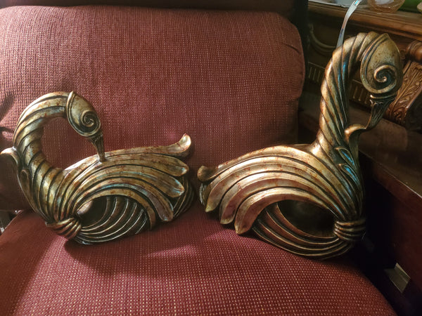 UTTERMOST GOLD SWANS (2) ~ MISC