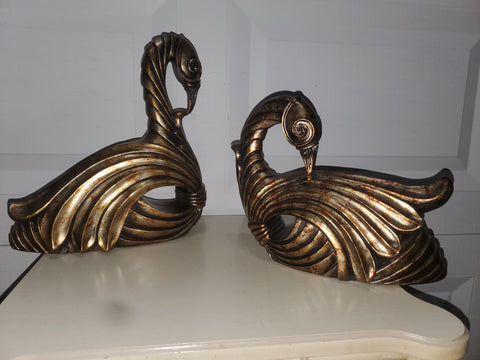 UTTERMOST GOLD SWANS (2) ~ MISC