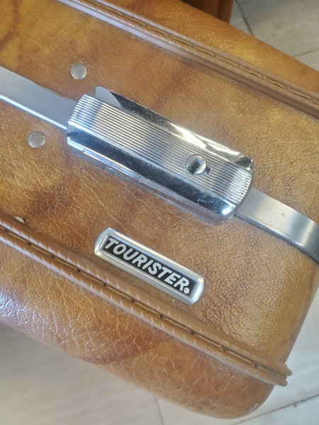 VINTAGE TOURISTER BURL LUGGAGE ~ MISC