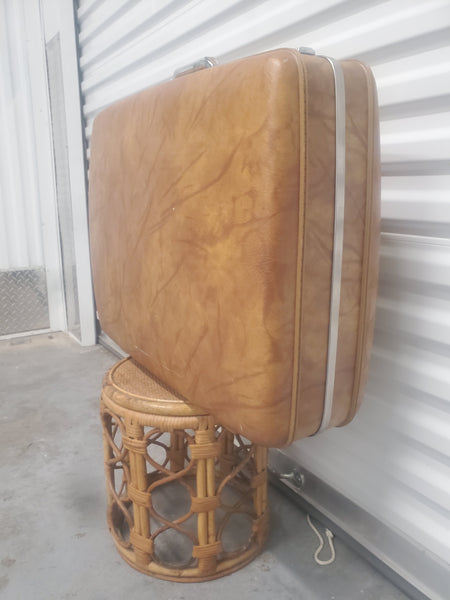 VINTAGE TOURISTER BURL LUGGAGE ~ MISC