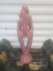 VINTAGE HAEGER MAN & WOMAN CERAMIC STATUE/SCULPTURE ~ MISC