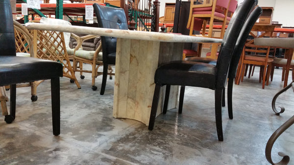VINTAGE MARBLE DINING TABLE