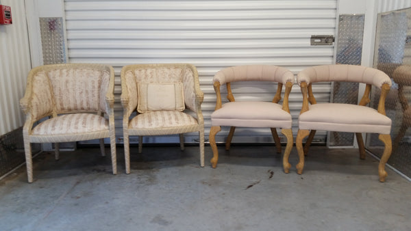 VINTAGE ANDRE ORIGINALS MFG CO RAMS🐏HEAD ACCENT CHAIRS (2)